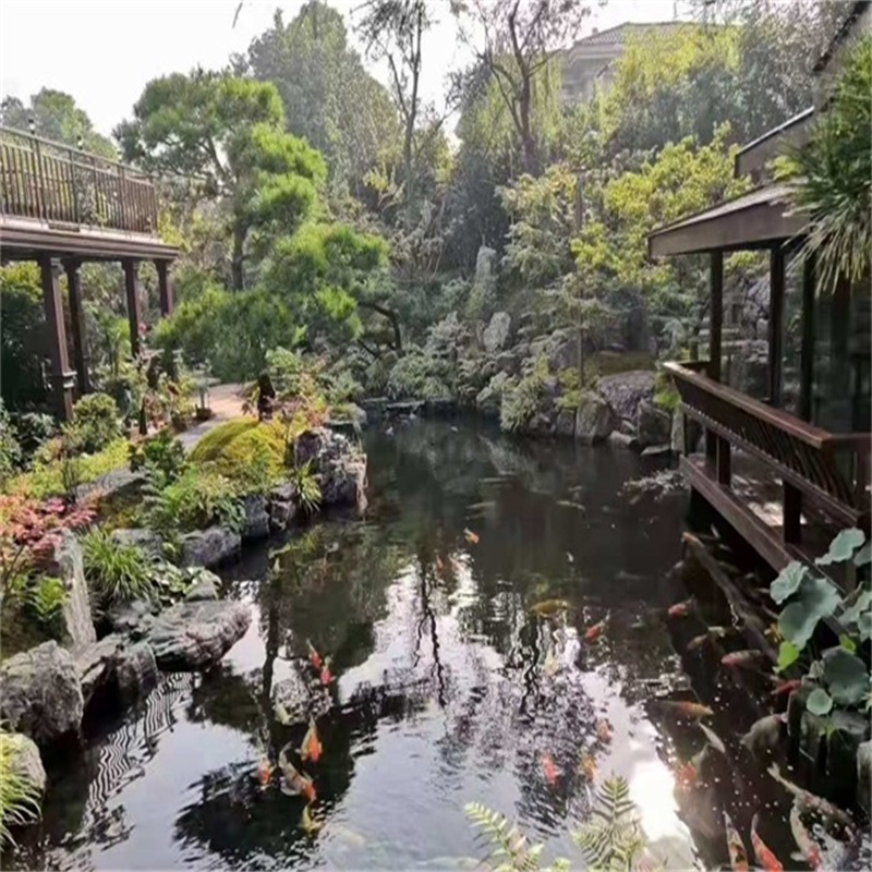 三门峡庭院假山鱼池样式